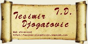 Tešimir Đogatović vizit kartica